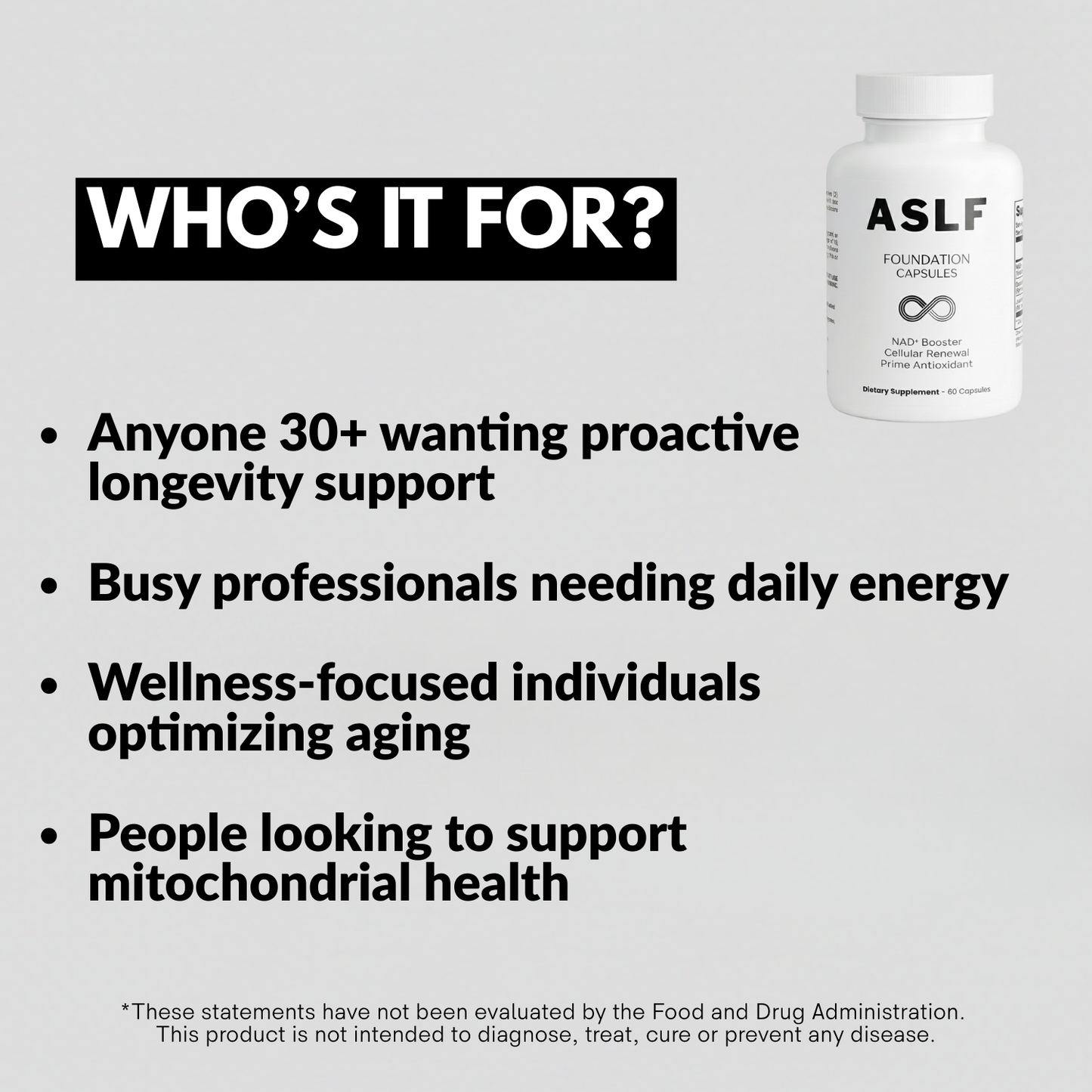 ASLF FOUNDATION CAPSULES