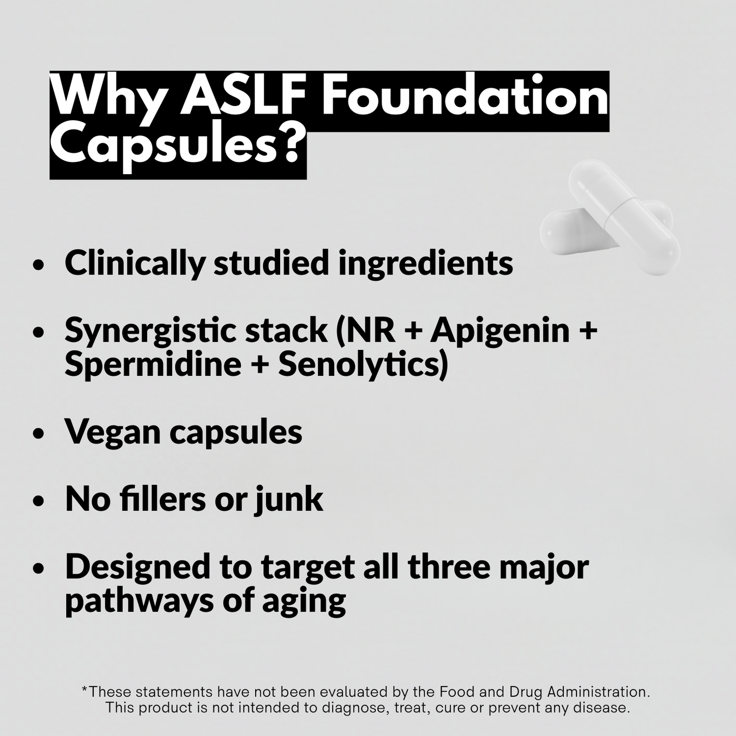 ASLF FOUNDATION CAPSULES