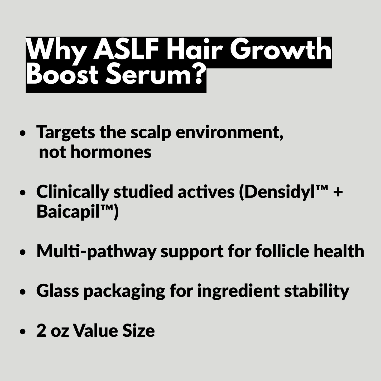 HAIR GROWTH BOOST SERUM (with Densidyl™)