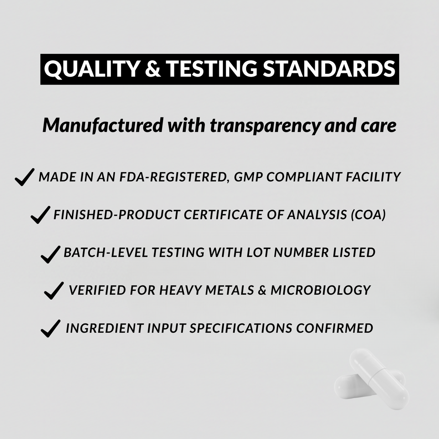 ASLF FOUNDATION CAPSULES