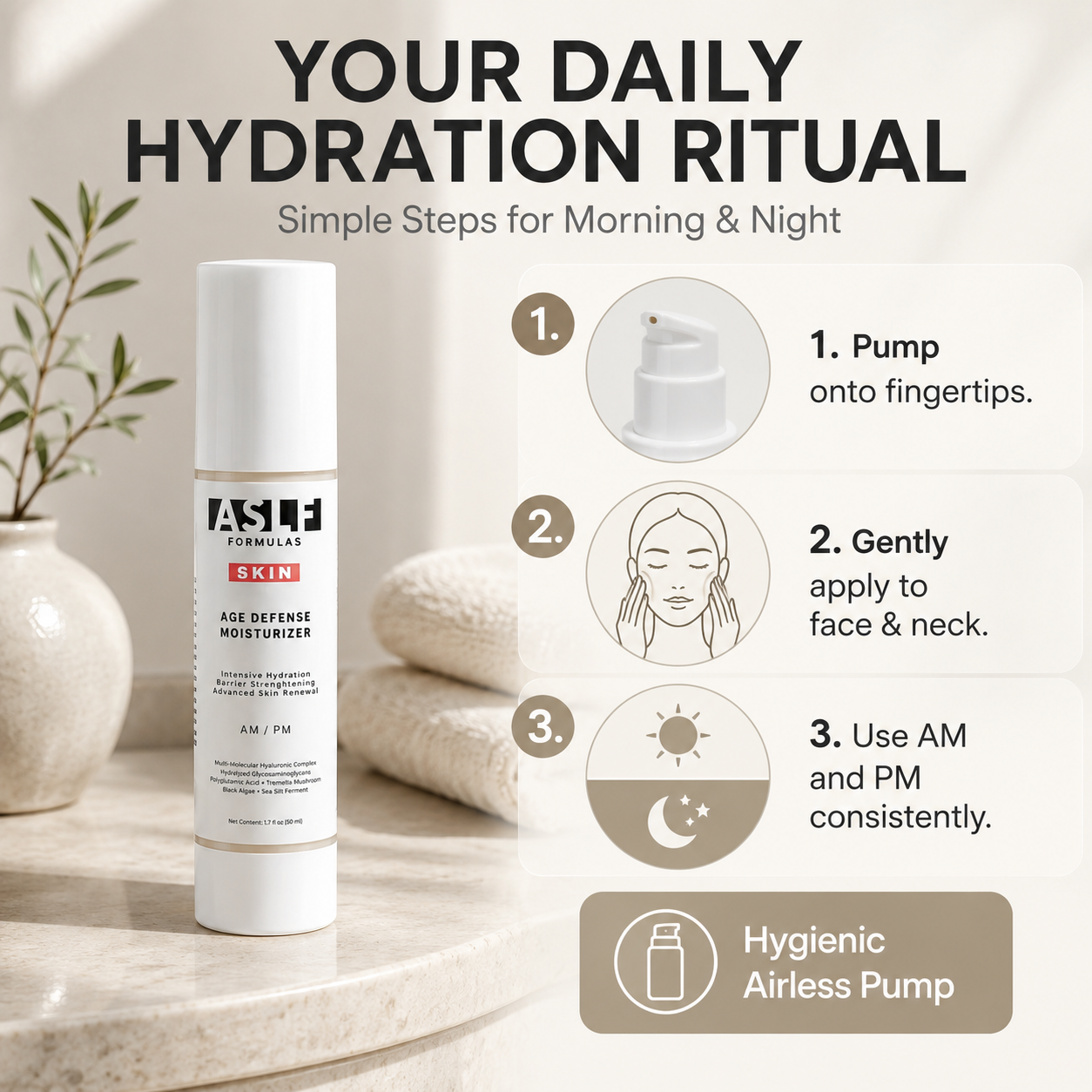 AGE DEFENSE MOISTURIZER